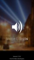 Voice changer with effects plakat
