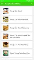 برنامه‌نما Resep Kue Donat Pilihan عکس از صفحه