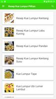 Resep Kue Lumpur Pilihan captura de pantalla 1