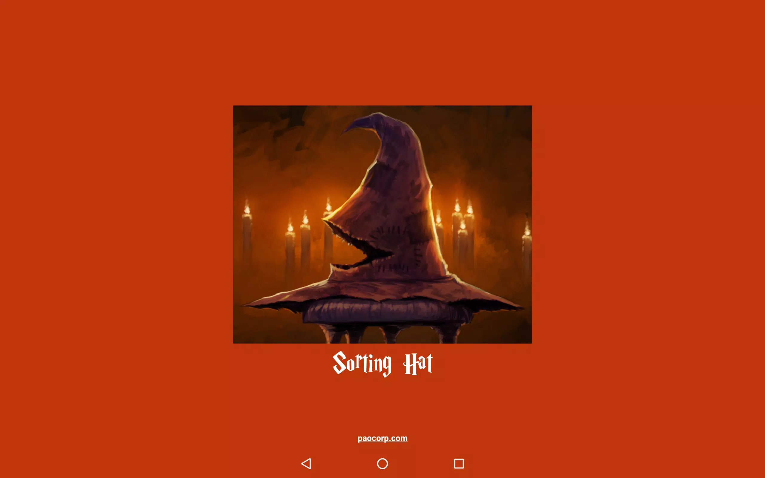 The Sorting hat & Patronus quiz from Pottermore APK pour Android Télécharger