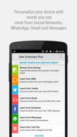 User Dictionary Plus plakat