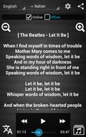 برنامه‌نما Lyrics Translator عکس از صفحه
