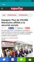 Presse Maroc : Actualités live capture d'écran 2