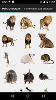 ملصقات الحيوان تصوير الشاشة 1