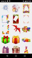 Stickers Fiesta Cumpleaños captura de pantalla 3