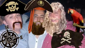 Pirates des autocollants photo Affiche