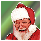 ikon Santa claus dalam gambar Anda