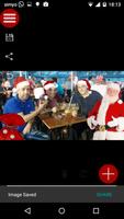 Weihnachtsmann-Foto-Aufkleber Screenshot 3