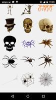 Stickers de miedo y terror captura de pantalla 1