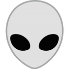 Put UFOs & Aliens stickers in  ikona