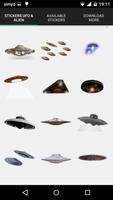 Put UFOs & Aliens stickers in  ภาพหน้าจอ 3