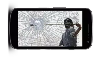Latar belakang rusak layar screenshot 2