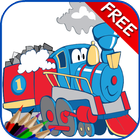 Train Coloring Book For Kids icon