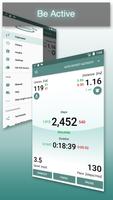 Footsteps Pedometer Free ポスター