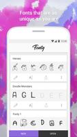 Fonty الملصق