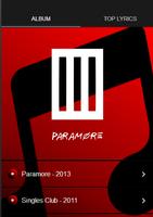 Poster Paramore All Album