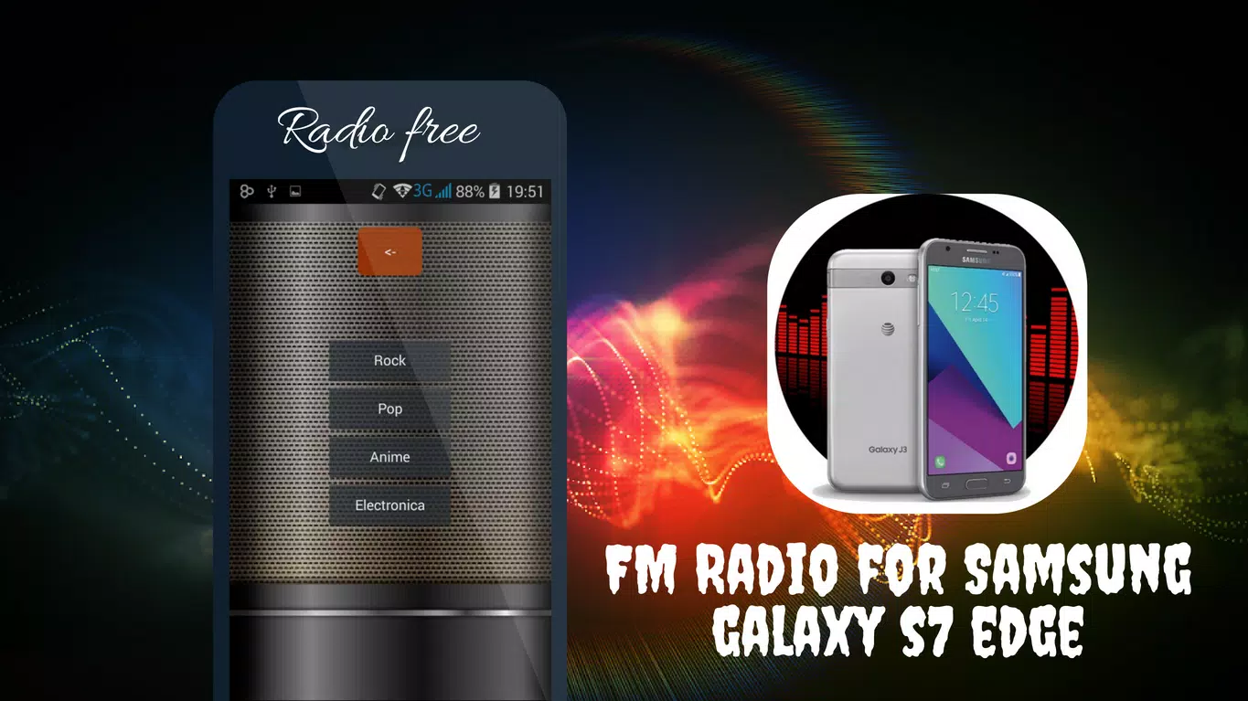Radio for Samsung galaxy s7 edge APK للاندرويد تنزيل