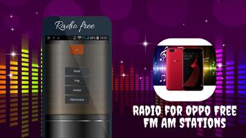 Radio for Oppo Free FM AM Stations Affiche