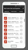 MP3 Audio Gain and Equalizer 포스터