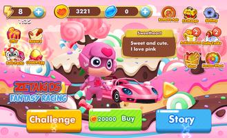 ZetaKids - Fantasy Racing Adve الملصق