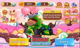 ZetaKids - Fantasy Racing Adve تصوير الشاشة 1
