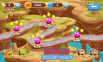ZetaKids - Fantasy Racing Adve تصوير الشاشة 2