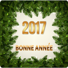 Message Bonne Année 2017 icône