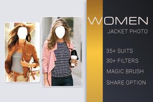 Women Jacket Photo Montage-poster