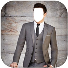 Man Formal Photo Suit Montage آئیکن