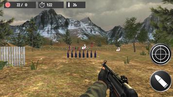 Bottle Shoot Training Game 3D capture d'écran 3