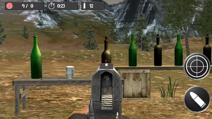 Скачать Bottle Shoot Training Game 3D APK