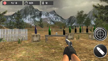 Скачать Bottle Shoot Training Game 3D APK