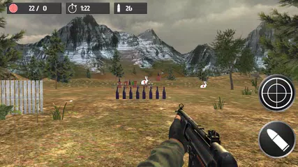 Скачать Bottle Shoot Training Game 3D APK