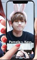 BTS V Kim Taehyung Wallpaper KPOP Live 3D ảnh chụp màn hình 1