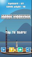 Space Frontier rocket Poster