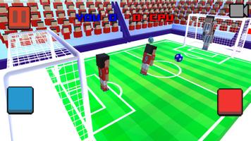 Funny soccer 3d imagem de tela 1