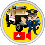 شرطة الاطفال السورية مزحة