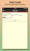 Pan Card Online Application Status - Enroll Now capture d'écran 1