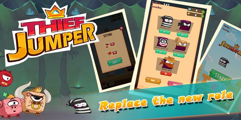 Thief Jumper Gold And Dodge For Android Apk Download - thief doge roblox