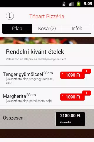 Tópart Pizzéria APK for Android Download
