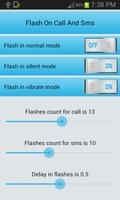 Flash on call and sms Affiche