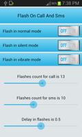 Flash on call and sms capture d'écran 1