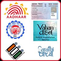 Pancard Aadhar DL Voter Portals Affiche