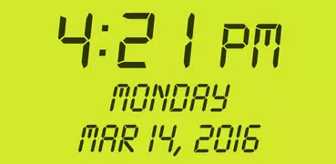 Digital Clock : Bed/Desk Clock