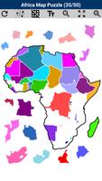 Afrique, carte, Puzzle capture d'écran 2