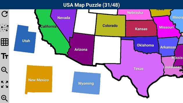 USA Map Puzzle for Android - APK Download