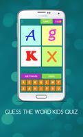 Guess The Word Kids Quiz تصوير الشاشة 2