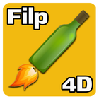 Bottle Flip 4D icône