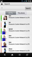 Panasonic UC Pro for Mobile captura de pantalla 1