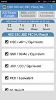 HSC SSC JSC PEC Varsity Result and Admission poster